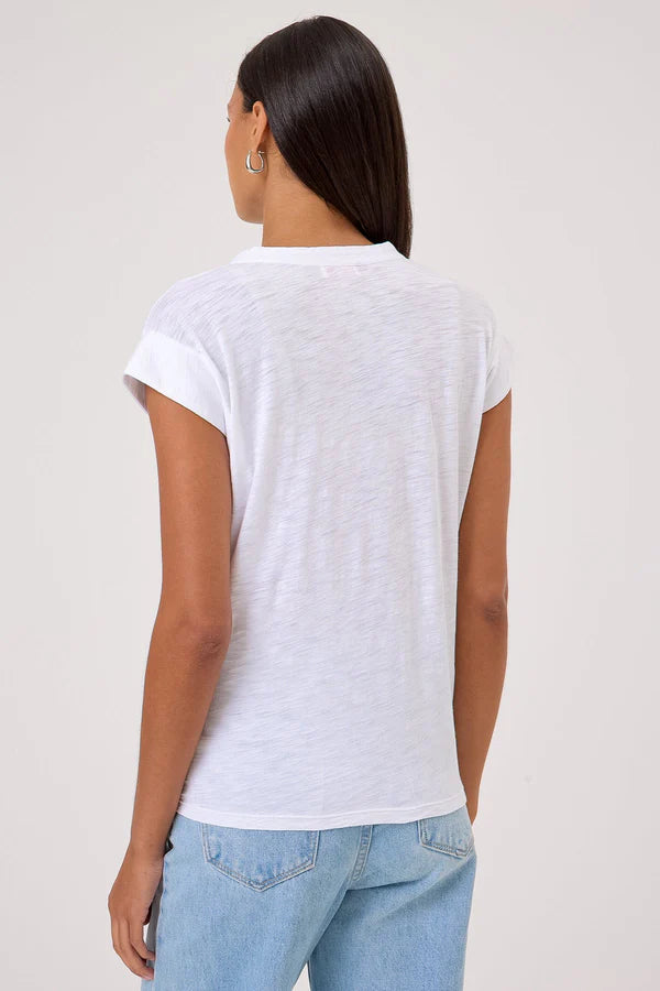 Goldie - Serenity Cap Sleeve V Neck Tee