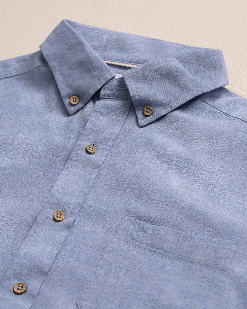 Southern Tide - Sunset Ridge Linen Rayon Solid Sport Shirt