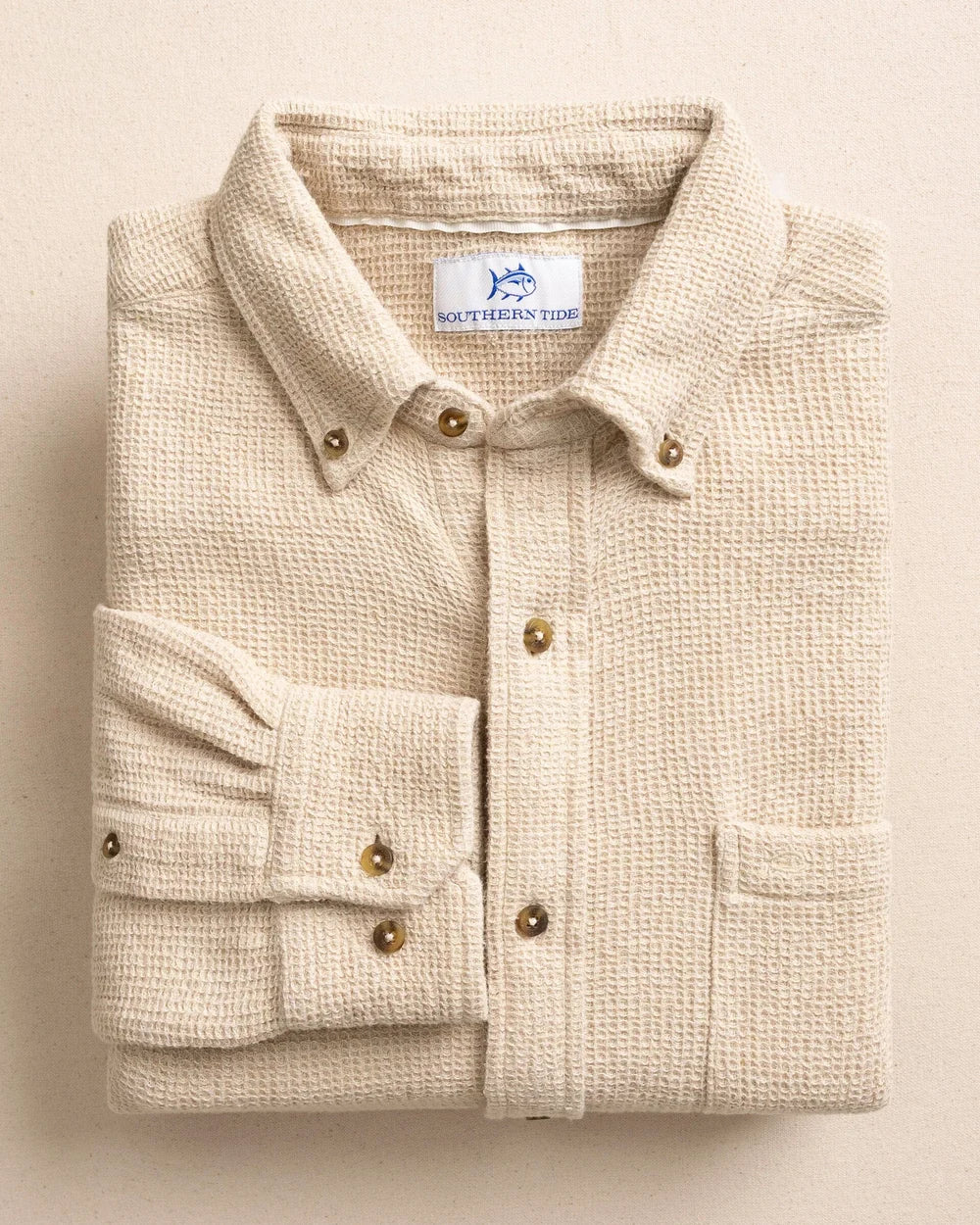 Southern Tide - Waffle Weave Heather Shirt