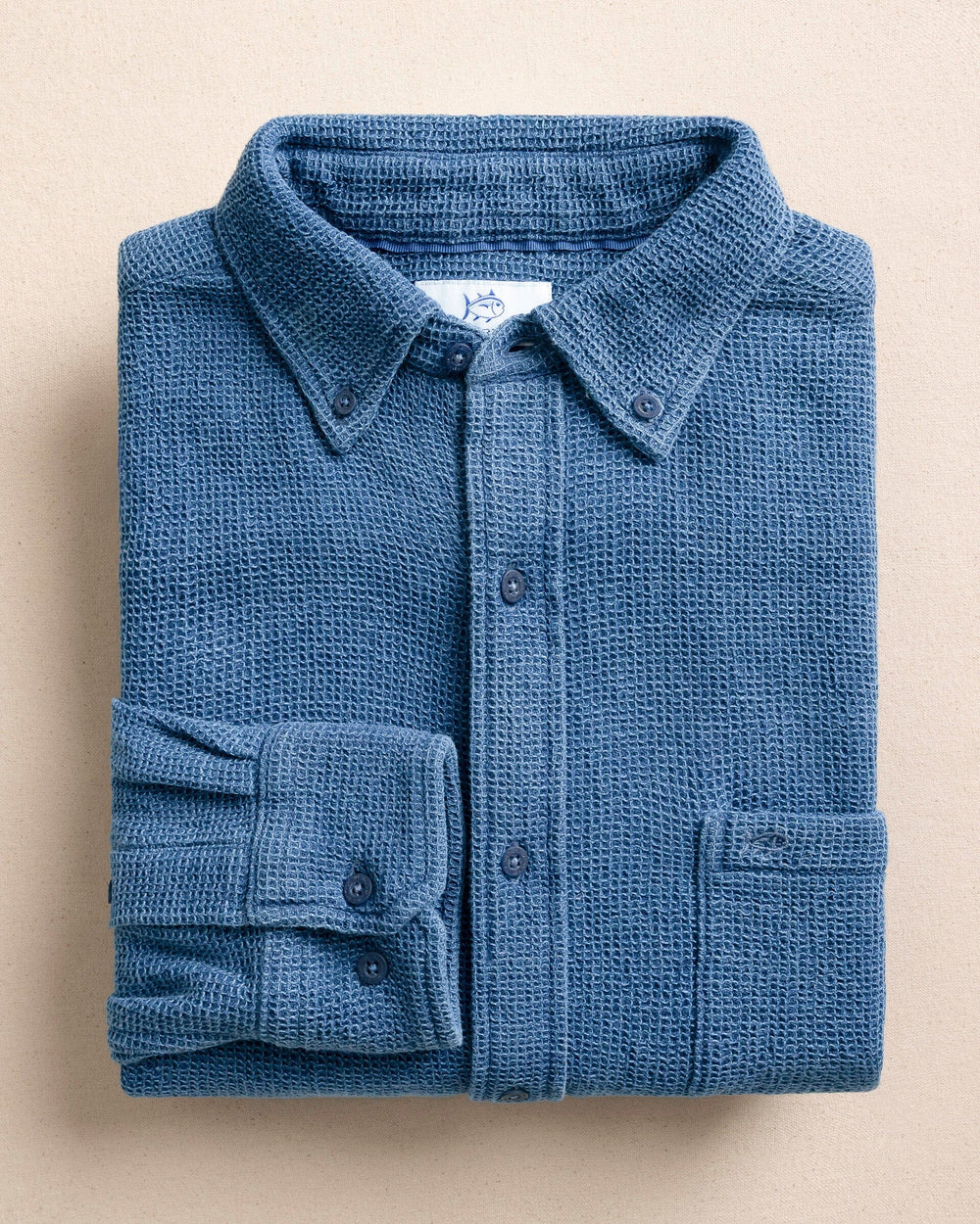 Southern Tide - Waffle Weave Heather Shirt