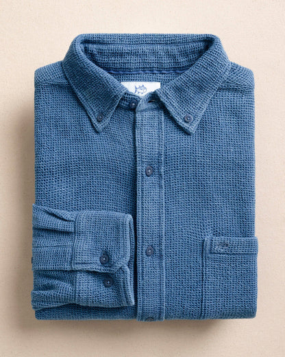 Southern Tide - Waffle Weave Heather Shirt